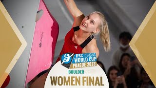 🔥IFSC Womens Final World Cup PRAGUE 2023 💪🏼 [upl. by Tra861]