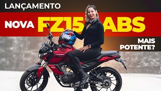 FZ15 ABS 2023  NOVA FAZER 150 ABS 2023  DESEMPENHO TOP SPEED PREÇO FAZER 150 2023  LANÇAMENTO [upl. by Ettennahs]