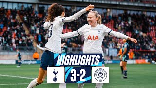 TOTTENHAM HOTSPUR 32 SHEFF UTD  HIGHLIGHTS  LATE COMEBACK IN FA CUP [upl. by Hyde]