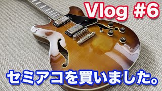 【Vlog 6】セミアコを買いました。 【Ibanez】 [upl. by Noy]