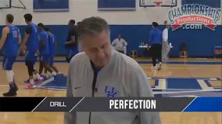 John Caliparis quotPerfectionquot Drill for the Start of Practice [upl. by Tnafni521]