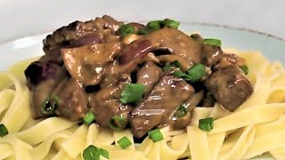 Classic Beef Stroganoff [upl. by Treblihp]