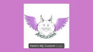 Cat Breeder Sensei Cattery Logo Design Review Angelicoons [upl. by Scriven]