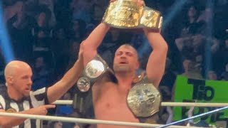 EDDIE KINGSTON DEFEATS JON MOXLEY TO WIN AEW CONTINENTAL CLASSIC AEWWORLDSEND [upl. by Llemmart]