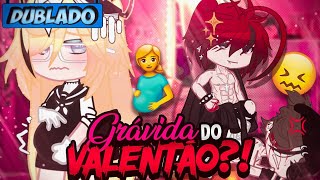 DUBLADO Grávida Do VALENTÃO 🤧🤰  Mini Filme  Gacha Life [upl. by Antebi]