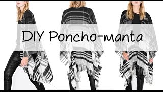 DIY  Un ponchomanta en 2 pasos ♡ [upl. by Carlynne]