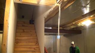 DIY Basement Stairway Ideas [upl. by Emerick397]