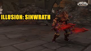 How to get Illusion Sinwrath WoW [upl. by Ahsiemat]