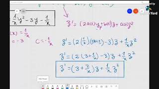 Equation différentielle de Riccati Exercices corrigés [upl. by Rennob]