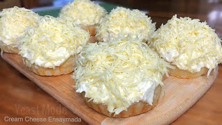 CREAM CHEESE ENSAYMADA Cream Cheese FrostingFilling Recipe [upl. by Malinowski895]