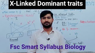 X linked Dominant traits  Hypophosphatemic rickets  Sex limited and influenced traits [upl. by Riki]