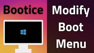 How to modifyedit Windows Boot Options  Bootice [upl. by Idalina]