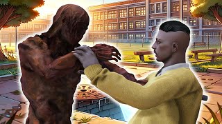 GTA V SCHOOL RP 18 Je me fais capturer par les monstres [upl. by Festus]