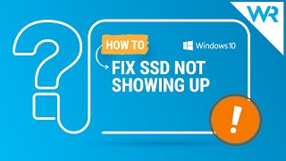 2024 Guide to Fix SSD not showing up in Windows 1087 or BIOS [upl. by Yann]