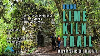 Lime Kiln Trail  Hiking with Glimpse of History  A Rewarding Mossy Hike Experience Washington [upl. by Airrehs]