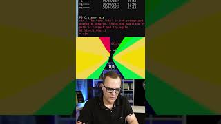 Vim on Windows But can you exit shorts linux windows wsl kalilinux [upl. by Nnylahs]