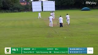 Euxton CC 2nd XI Vs Gregson Lane 1st XI [upl. by Oicirbaf]