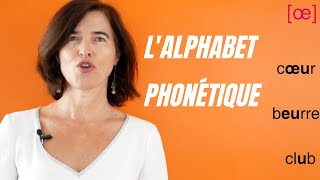 Lalphabet phonétique en français  French for beginners [upl. by Yelroc917]