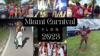 Miami Carnival Weekend 2023  TIPSY VIVA LA CARNIVAL JOUVERT [upl. by Elleuqar]