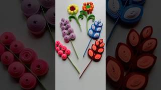 Paper Quilling fillers quilling filler leaf viral shortsvideo diy art [upl. by Prouty166]