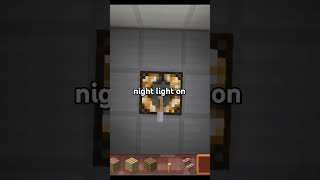 light night on and out minecraft [upl. by Tilney]