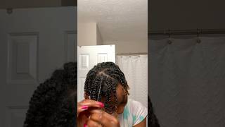 HOW TO DO MICRO TWISTS ON SHORT 4C HAIR 4chair 4chairstyles naturalhair naturalhairstyles [upl. by Ag]