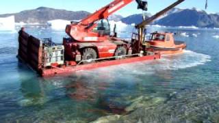 Manitou crash on Greenland [upl. by Aivekahs240]