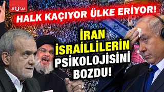 İsrail eriyor İsrailliler ülkeden kaçıyor Kalanlar İran saldırısını bekliyor [upl. by Elicul]