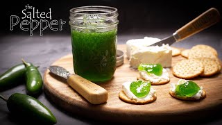 Jalapeno Pepper Jelly  Easy amp Quick Recipe [upl. by Nnayr]