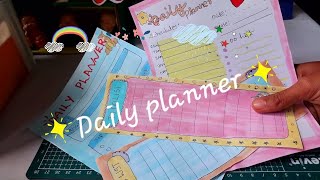 Daily planner✨✨✨diyusefulLearn with Nima [upl. by Dorie650]