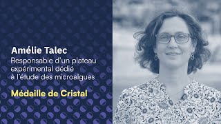 Médailles CNRS 2024  Amélie Talec ingénieure détudes au LOV lauréate de la médaille de cristal [upl. by Yrreg]