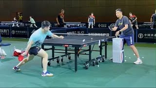 Fan Zhendong Multiball Training  2023 World Championships [upl. by Estelle]