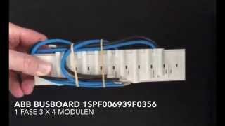 ABB BusBoard 1SPF006939F0356 3 x 4 modulen [upl. by Yremogtnom]