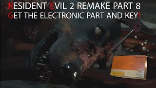 Resident Evil 2 Remake How to Unlock Armory Door  USB Dongle Key Location [upl. by Colvert648]