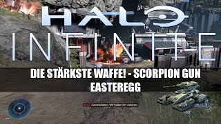 Halo Infinite  Die stärkste Waffe Scorpion Gun  Fundort [upl. by Aneerahs121]