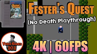 Festers Quest Playthrough  No Death Playthrough  4K 60FPS  Video Games 101 [upl. by Nywra]