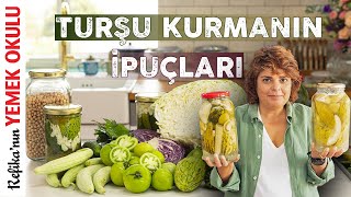 TURŞU HAKKINDA HER ŞEY 🥒  En İyi Turşu İçin Püf Noktalar  Turşuda Küflenme Yumuşama [upl. by Anitsyrhk]