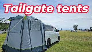 Tailgate tent how to put up [upl. by Bo390]