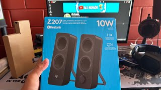 Abriendo las nuevas bocinas de mi PC Logitech z207 â€œSe Escuchan Chidoâ€ðŸ˜ŽðŸ”¥âœ¨ [upl. by Anelam]