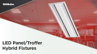 LED PanelTroffer Hybrid Fixtures  Product Spotlight [upl. by Dry273]