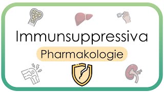 Immunsuppressiva – Pharmakologie – Calcineurininhibitoren Azathioprin MTX MMF Biologicals CYP [upl. by Schonthal666]