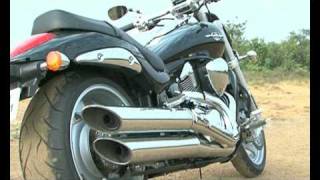 ZigWheels Suzuki Intruder M1800R comes to India [upl. by Eigla]