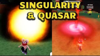 How to Get QUASAR amp SINGULARITY in AURA CRAFT with PURE  ROBLOX Recipes amp Showcase [upl. by Nims918]