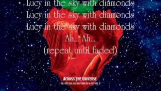 Lucy In The Sky With Diamonds  Bono Lyrics [upl. by Jerrome]