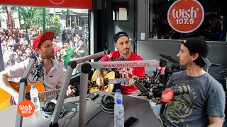 The Moffatts perform quotIll Be There For Youquot LIVE on Wish 1075 Bus [upl. by Aticilef]