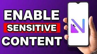 How To Enable Sensitive Content On Nicegram Tutorial [upl. by Itsud]