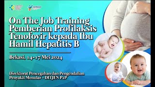 OJT Pemberian Profilaksis antivirus Tenofovir pada Ibu Hamil Hari Ke 2 [upl. by Anaicul1]