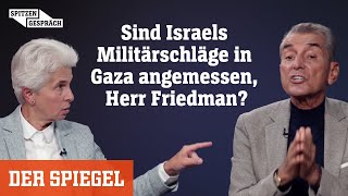 Israel Michel Friedman und MarieAgnes StrackZimmermann über HamasTerror und Judenhass [upl. by Ahseikram]