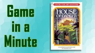 Game in a Minute Choose Your Own Adventure House of Danger [upl. by Ojillib]