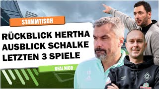 🔴SV Werder Bremen  STAMMTISCH  Nach HERTHA Sieg kommt SCHALKE mit neuem Trainer [upl. by Ardell]